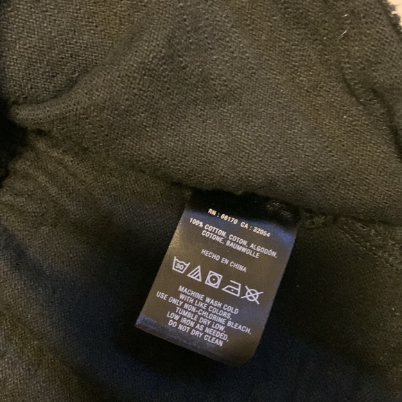 Anthropologie Leifnotes Black Short Sleeved Peplum Sweater - Women’s Size Small - Picture 8 of 9